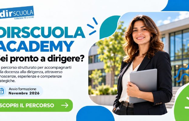 Dirscuola Academy: il 27 ottobre alle 16.30 il webinar di presentazione