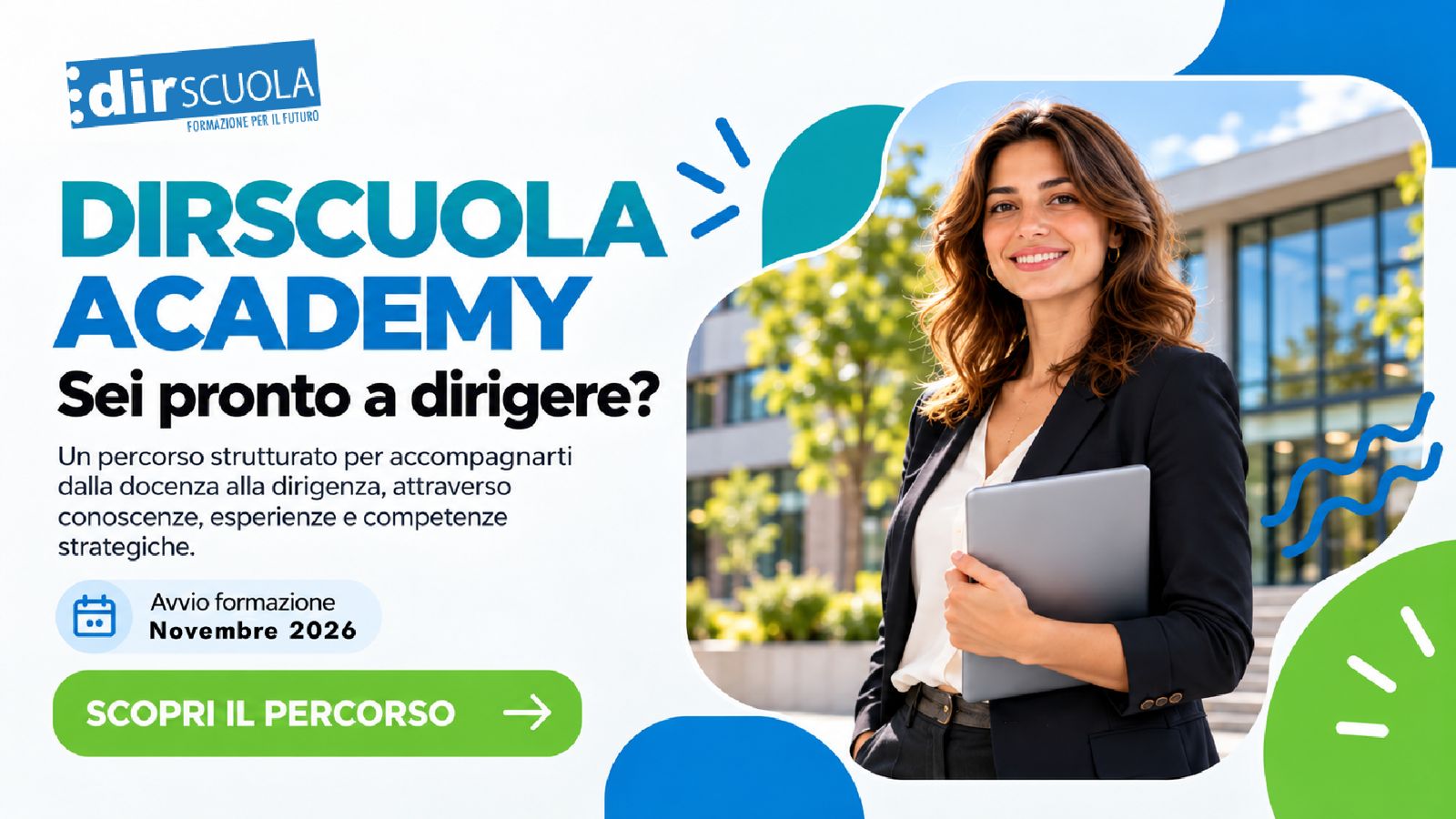 Dirscuola Academy: il 27 ottobre alle 16.30 il webinar di presentazione